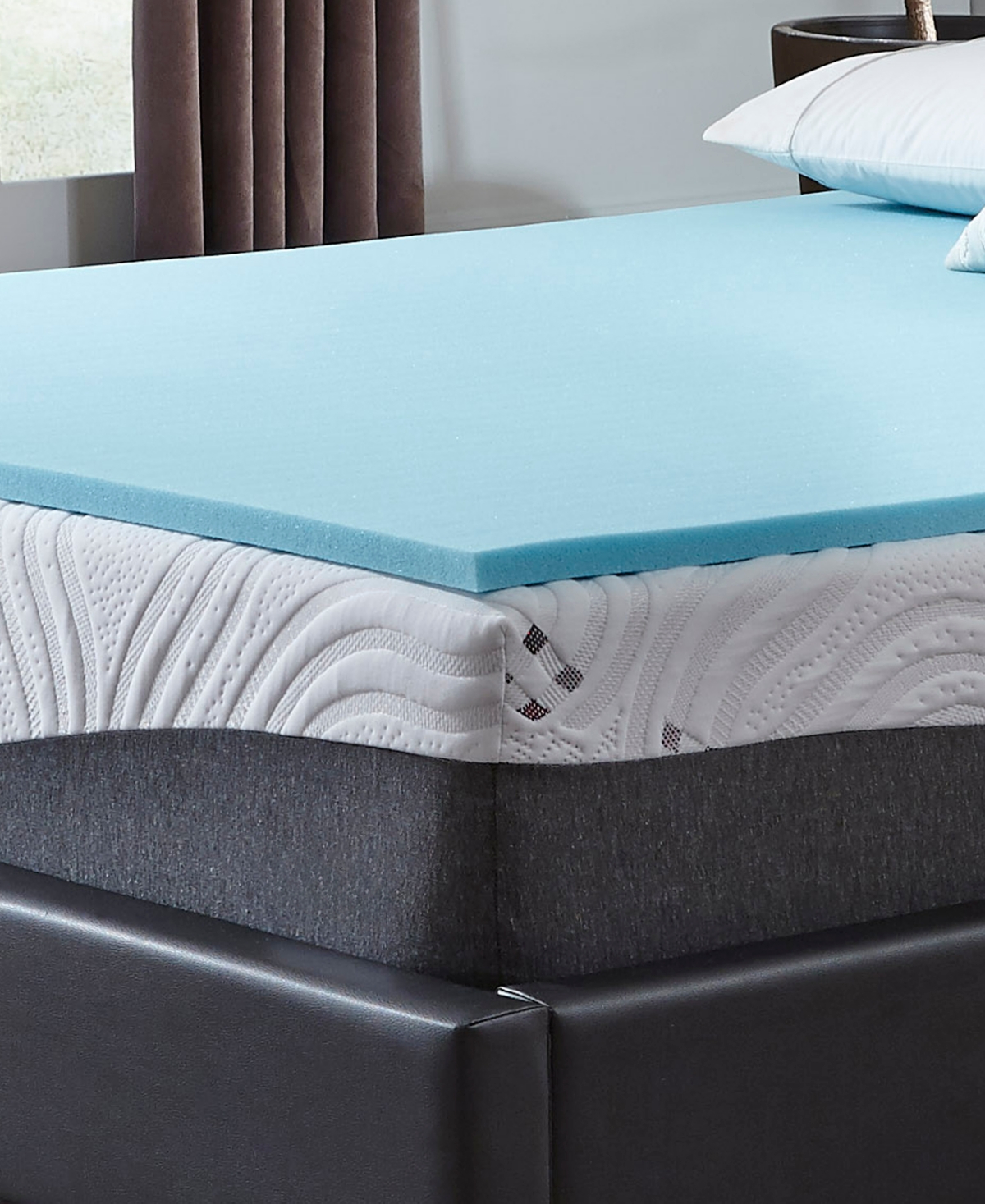Comforpedic From Beautyrest 1" Gel Mattress Topper, Twin
