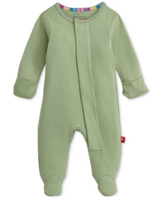 Baby Cotton Footed Coveralls, 2 Pack 