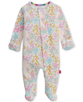 Baby Cotton Footed Coveralls, 2 Pack 
