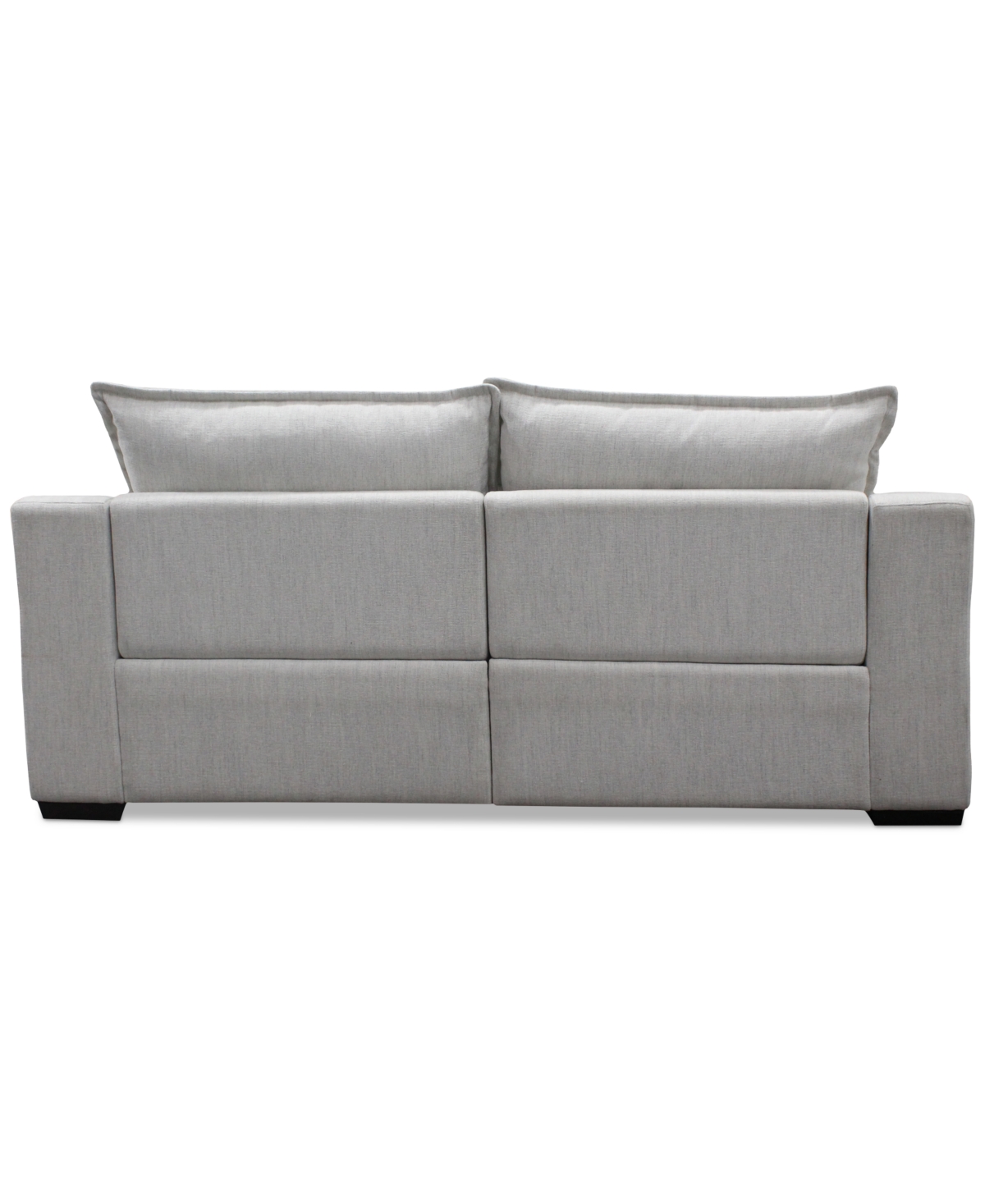 Macy's Borsi 2-pc. Sofa Sectional With 2 Power Recliners In Brown