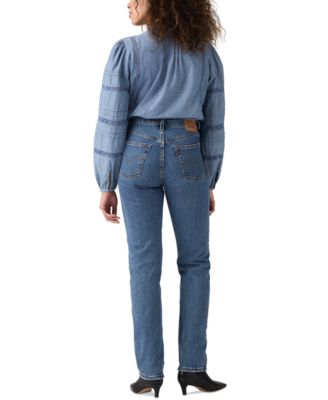 Women's 501 Original-Fit Straight-Leg Jeans, 23S-26W