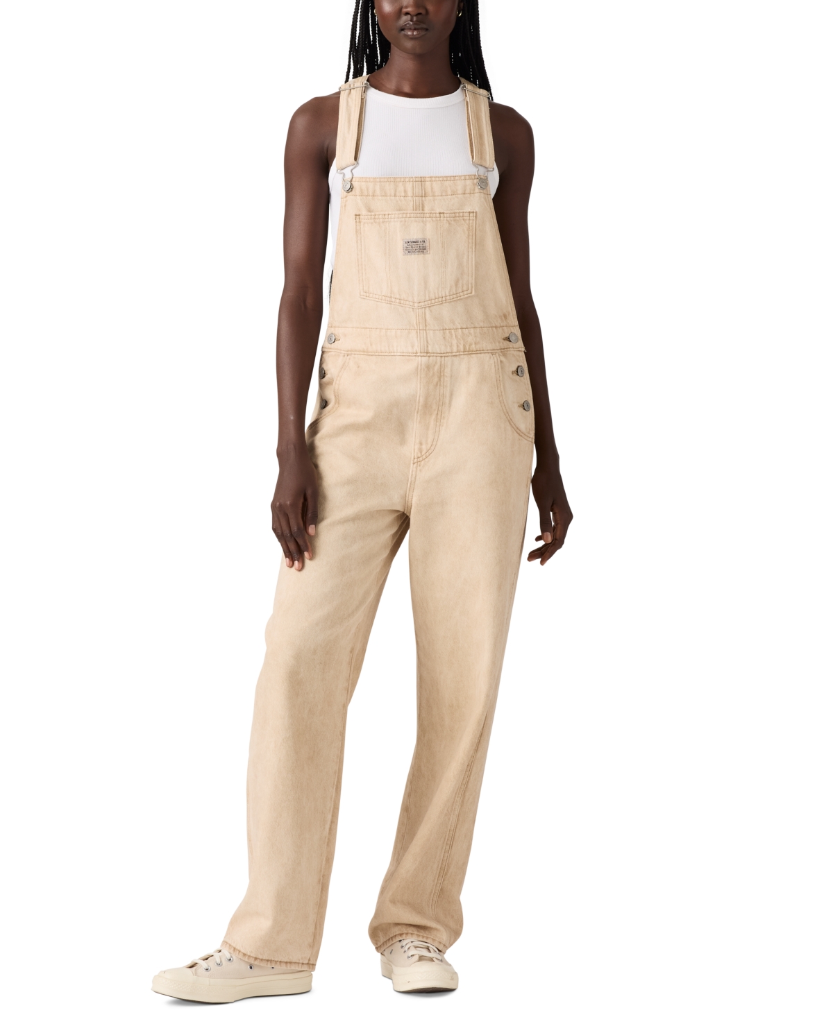 Levi's Women's Vintage-style Cotton Denim Overalls