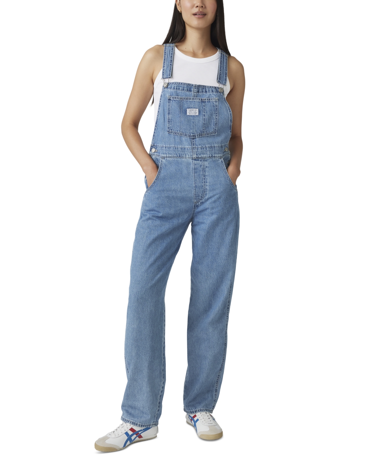 Levi's Women's Vintage-style Cotton Denim Overalls In Blue