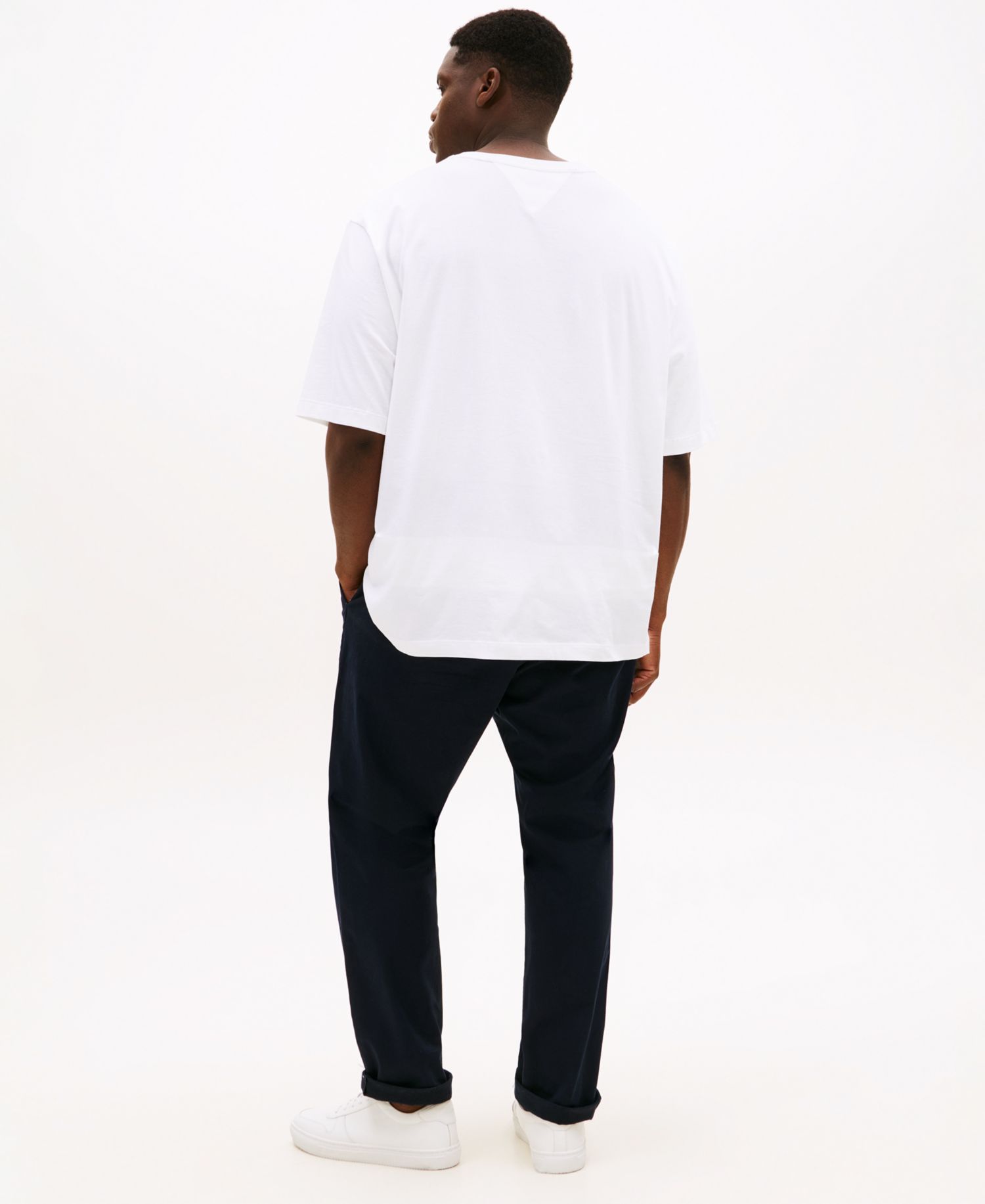 Men's Big & Tall Tommy Crew Neck Pocket T-Shirt
