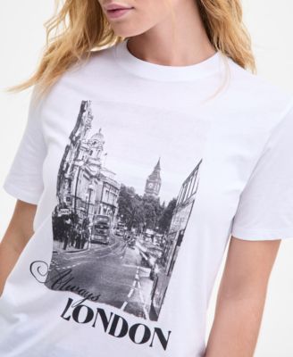 Women's London Graphic T-Shirt, Macy's Exclusive