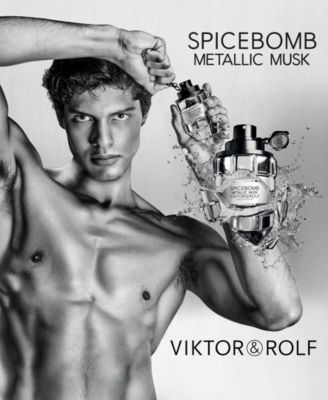 Men's Spicebomb Metallic Musk Eau de Parfum, 3.04 oz.