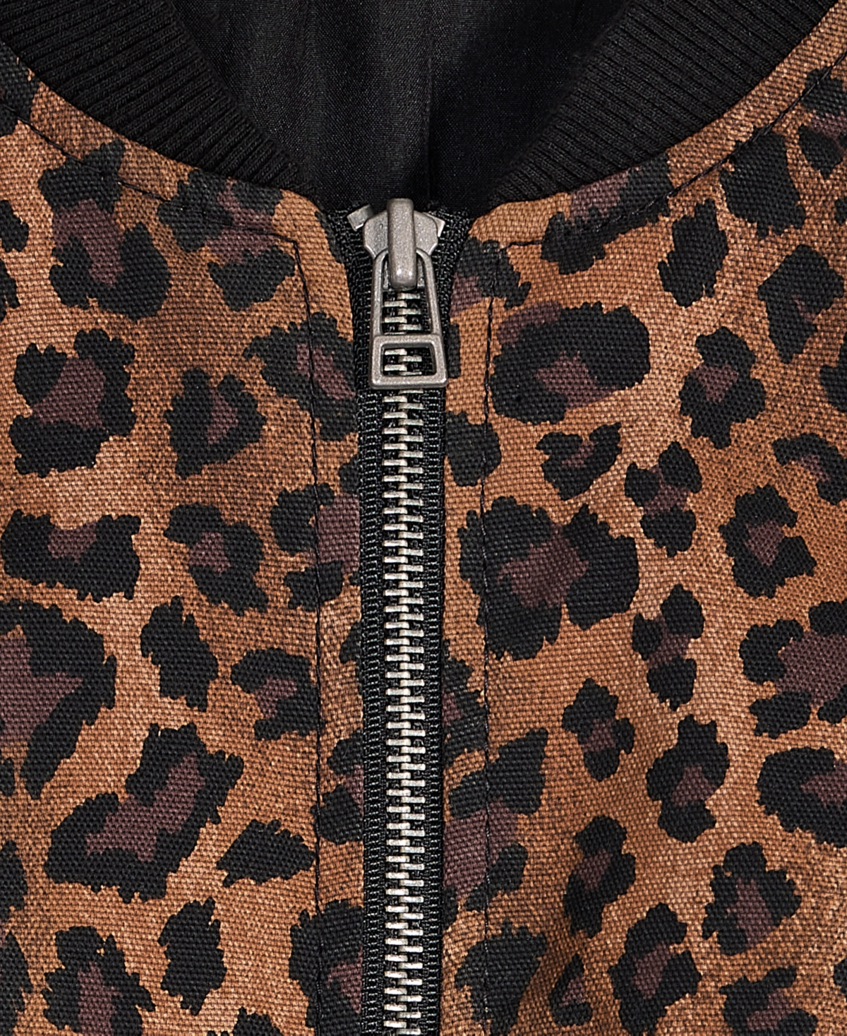 On 34th Womens Leopard Print Bubble Hem Bomber Jacket Xxs 3x Macys Exclusive In Multi