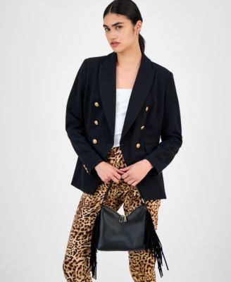 Tayviss Fringe Shoulder Bag, Exclusively at Macy's