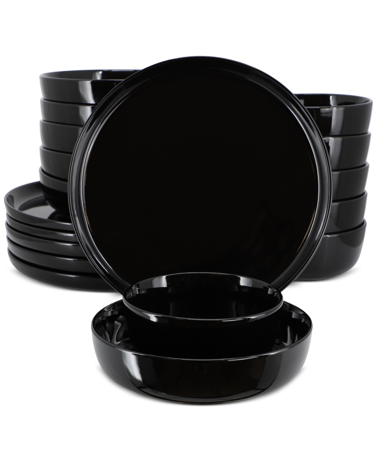 Pascal 18 Pc. Dinnerware Set, Service for 6 - Mint