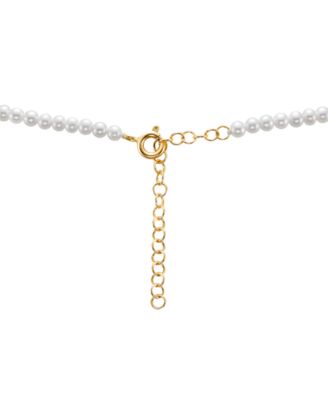 Cultured Freshwater Pearl (3 - 3-1/2mm) Collar Necklace, 16" + 2" extender