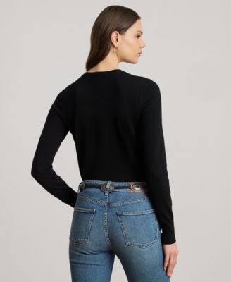 Petite Cotton-Blend Sweater