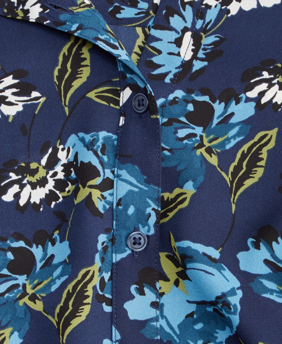 On 34th Women's English Setter Print Long-sleeve Top, Macy's Exclusive In Blue
