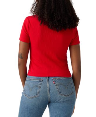 Women's Muse Short-Sleeve Button-Front Top