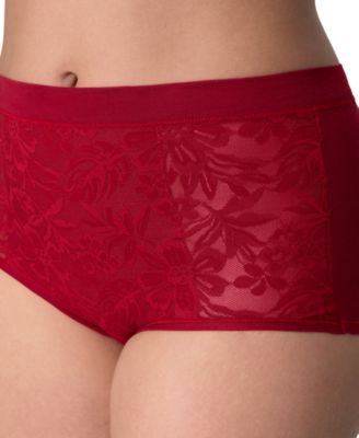 Women's Breathe Lace High-Rise Brief Underwear DFCLBF