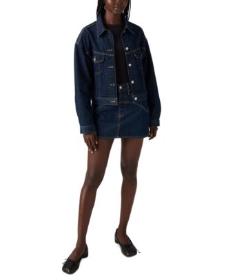 Women's Western Yoke Icon Denim Skirt