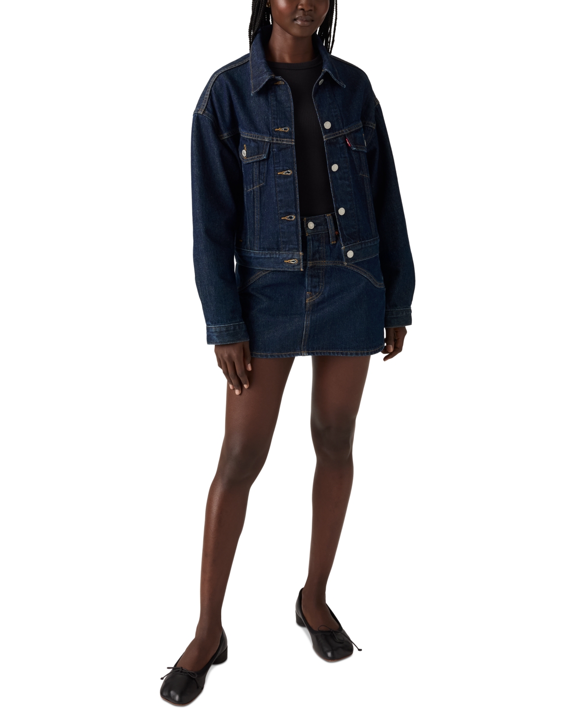 Levi's Women's Western Yoke Icon Denim Skirt