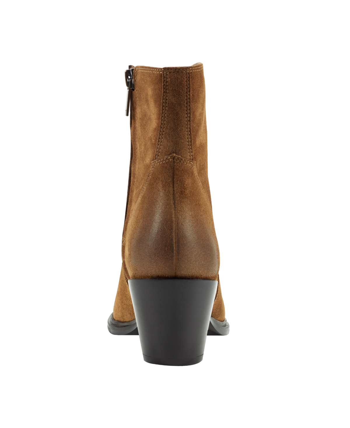 Marc Fisher Ltd Giulie Pointed Cap Toe Bootie In Brown