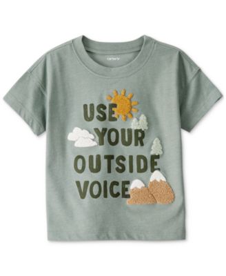 Carter's - Toddler Boys Outdoor Voice Short-Sleeve Graphic T-Shirt