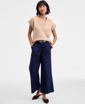 Women's V-Neck Sweater Vest, Macy's Exclusive