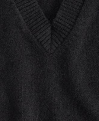 Women's V-Neck Sweater Vest, Macy's Exclusive