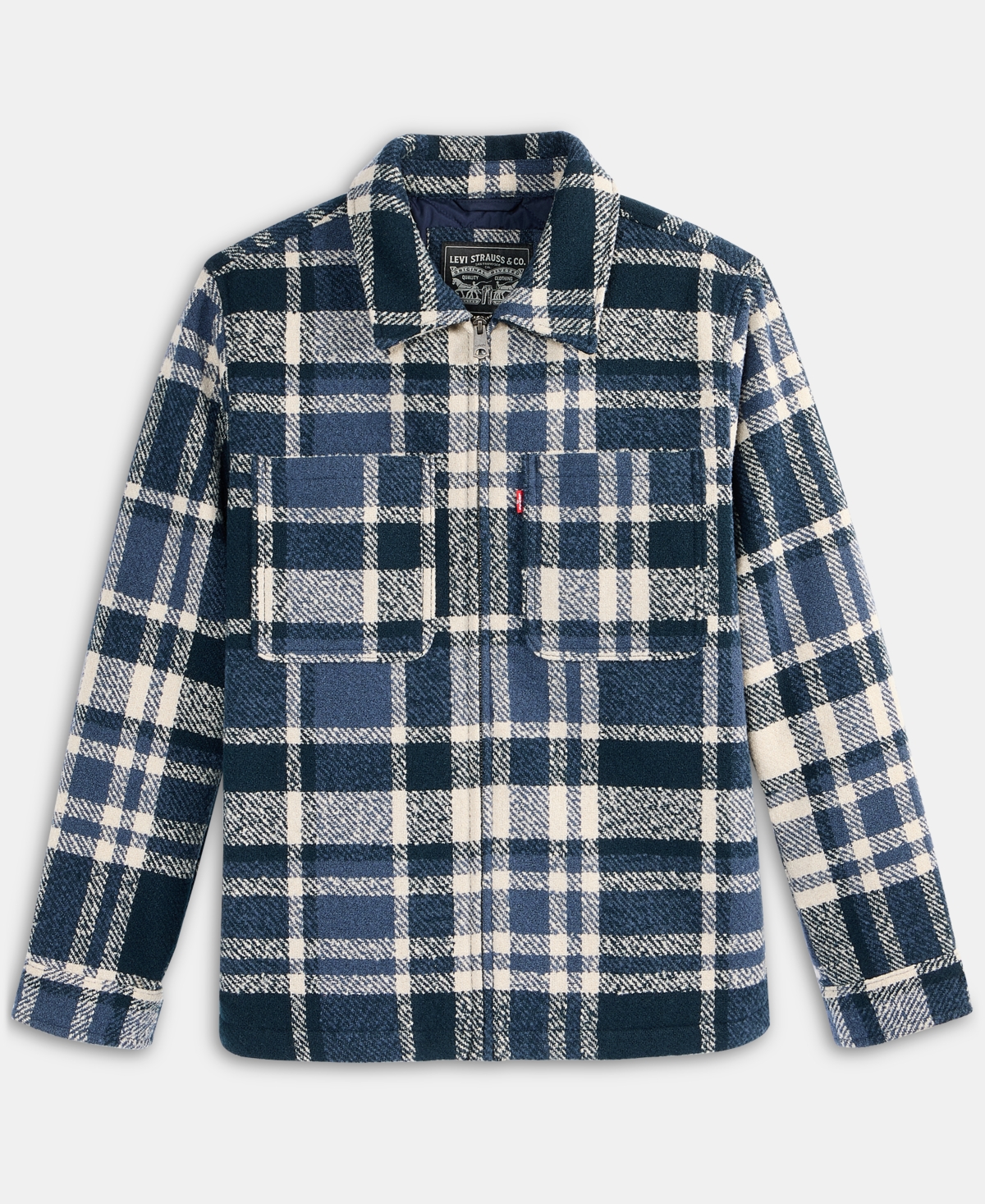 Levi's Men's Plaid Shirt Jacket