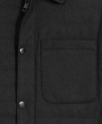 Men's Quilted Shirt Jacket