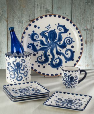Costa Azul Octopus Round Platter