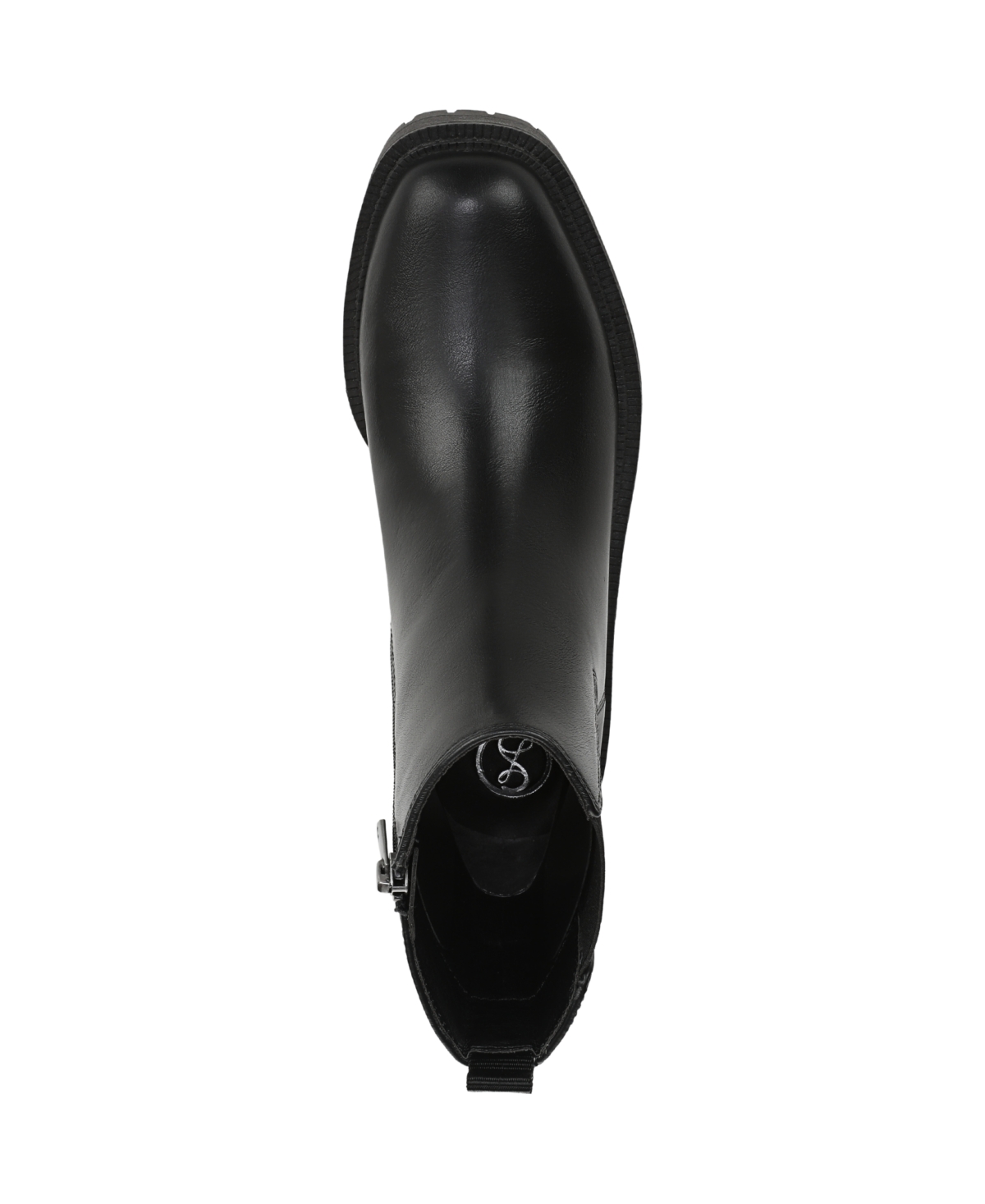 Sam & Libby Women's Oak Lug Sole Booties In Black