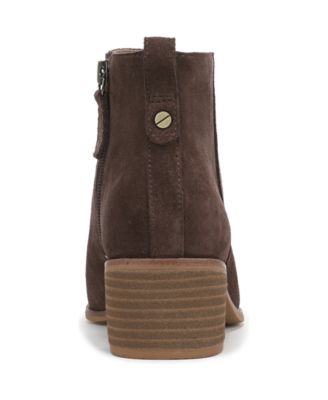 Women's Anya Stacked Block Heel Zip Short Boots