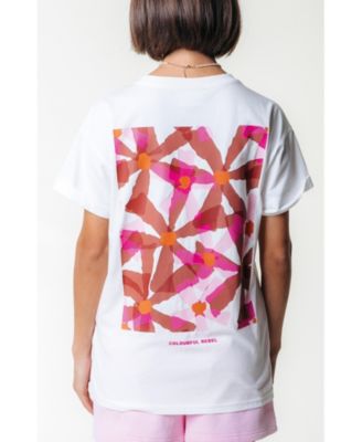 Women's Flower Square Boxy Tee