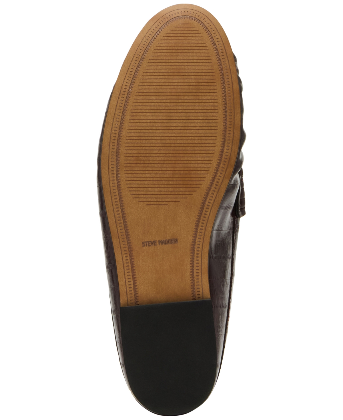Steve Madden Rafe Loafer Mule In Brown