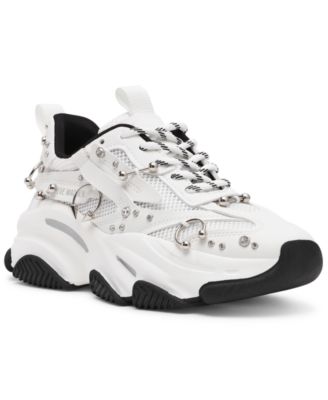 Women's Possession Piercing-Embellished Lace-Up Sneakers