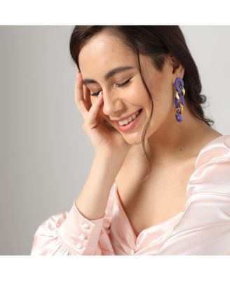 Women's Chainlink Drop Earrings