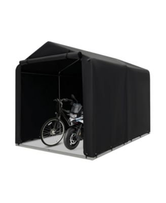 7 x 5.2' Heavy Duty Storage Shelter Outdoor Bike Storage Tent with Waterproof Cover