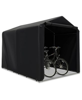 7 x 5.2' Heavy Duty Storage Shelter Outdoor Bike Storage Tent with Waterproof Cover