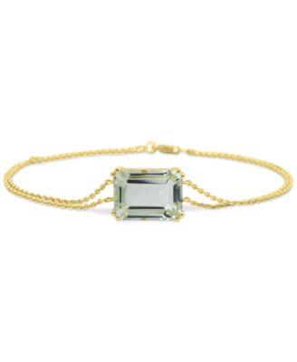 Macy's - Gemstone Bracelet in 14k Gold-Plated Sterling Silver