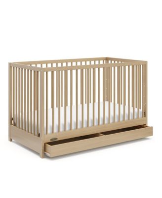 Teddi 5-in-1 Convertible Crib with Drawer - Driftwood