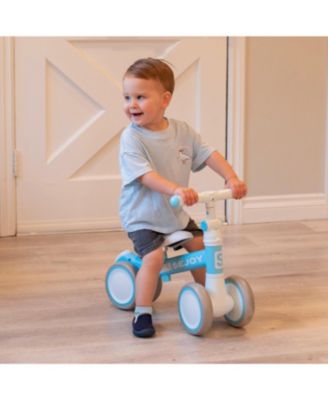 Baby Boy First Walk Sock Shoes Navy Dash