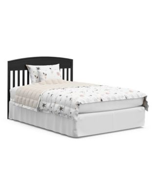 Benton 5-in-1 Convertible Crib with Drawer (Black)