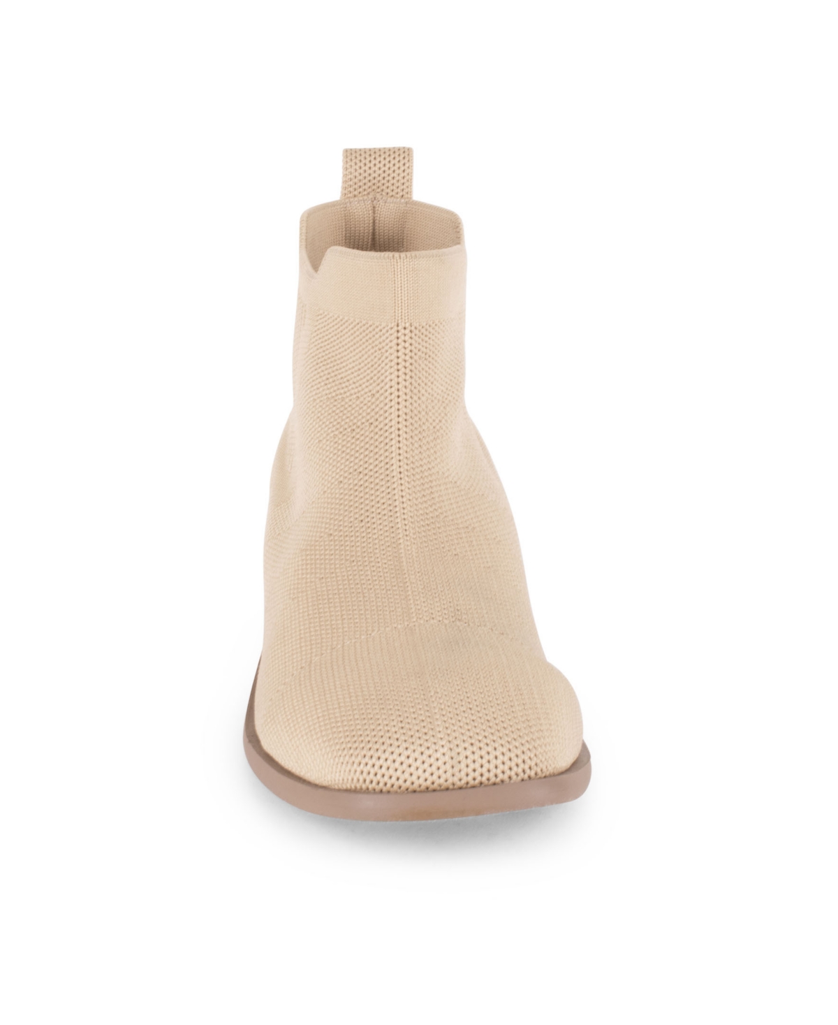 Tahari Women's Roundabout Knit Ankle Boots In Brown