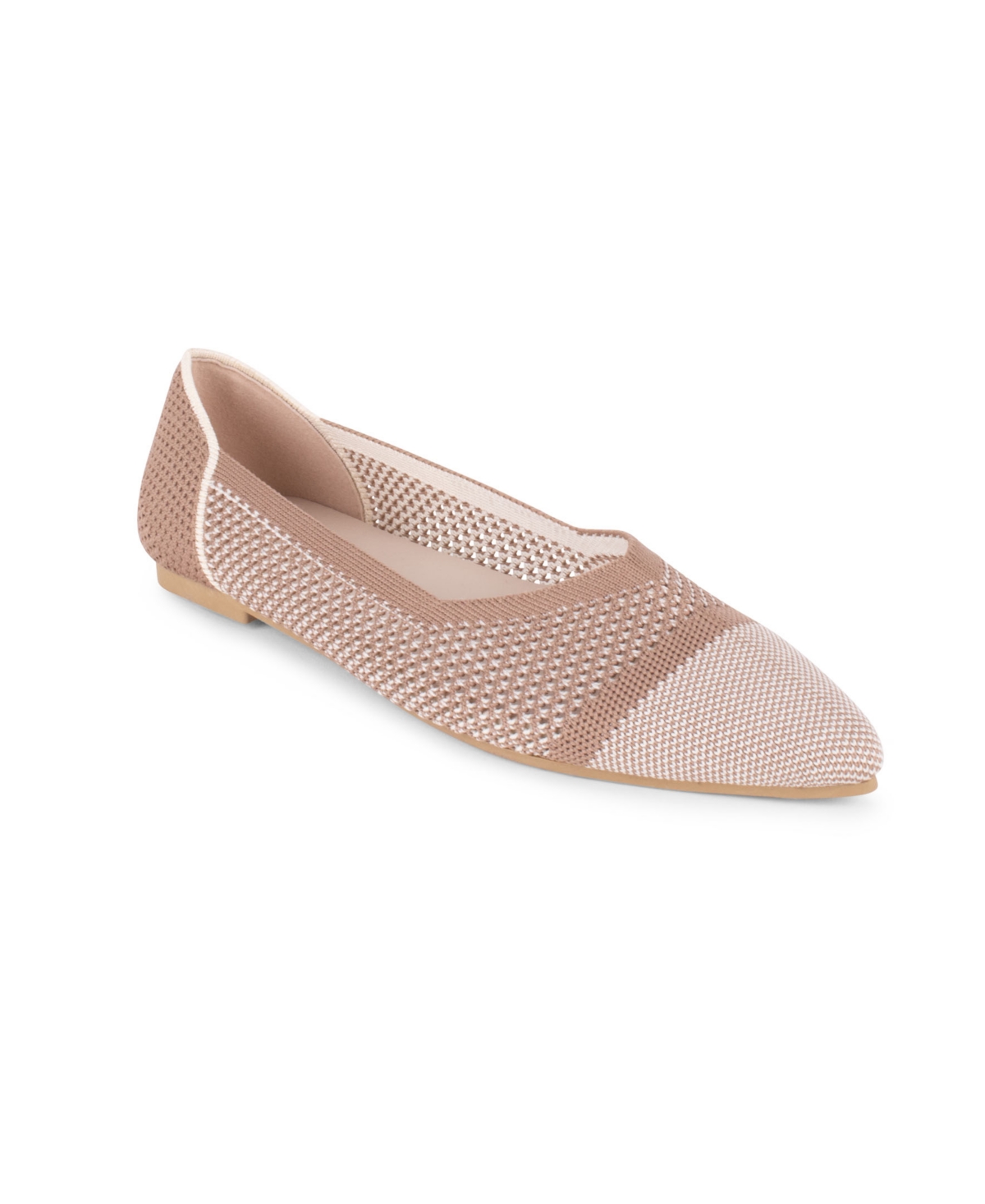Tahari Women's Antigua Knit Slip-on Flats In Brown
