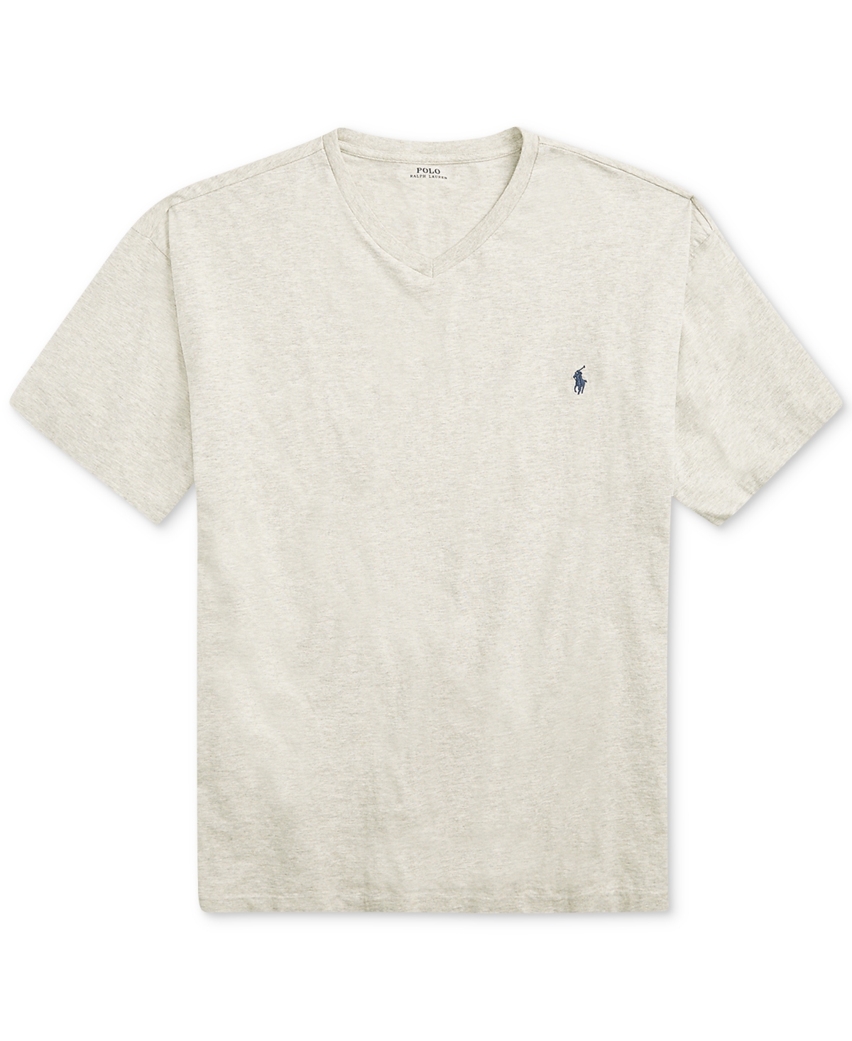 Polo Ralph Lauren Jersey V-neck T-shirt In Neutral