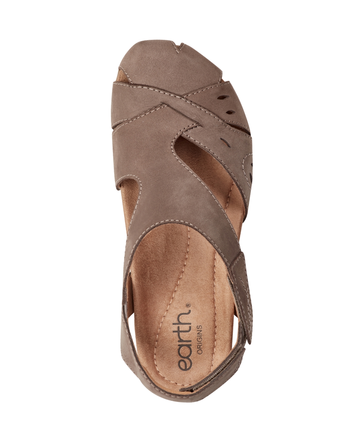 Earth Women's Birdine Cutout Flat Slingback Sandals In Brown