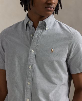 Men's Classic-Fit Short-Sleeve Oxford Shirt