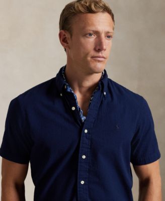 Men's RL Prepster Classic-Fit Seersucker Shirt