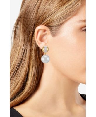 Cultivated Pearl Drop Earrings