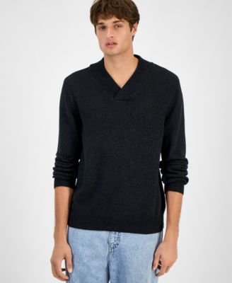 Men's Shawl-Collar Sweater