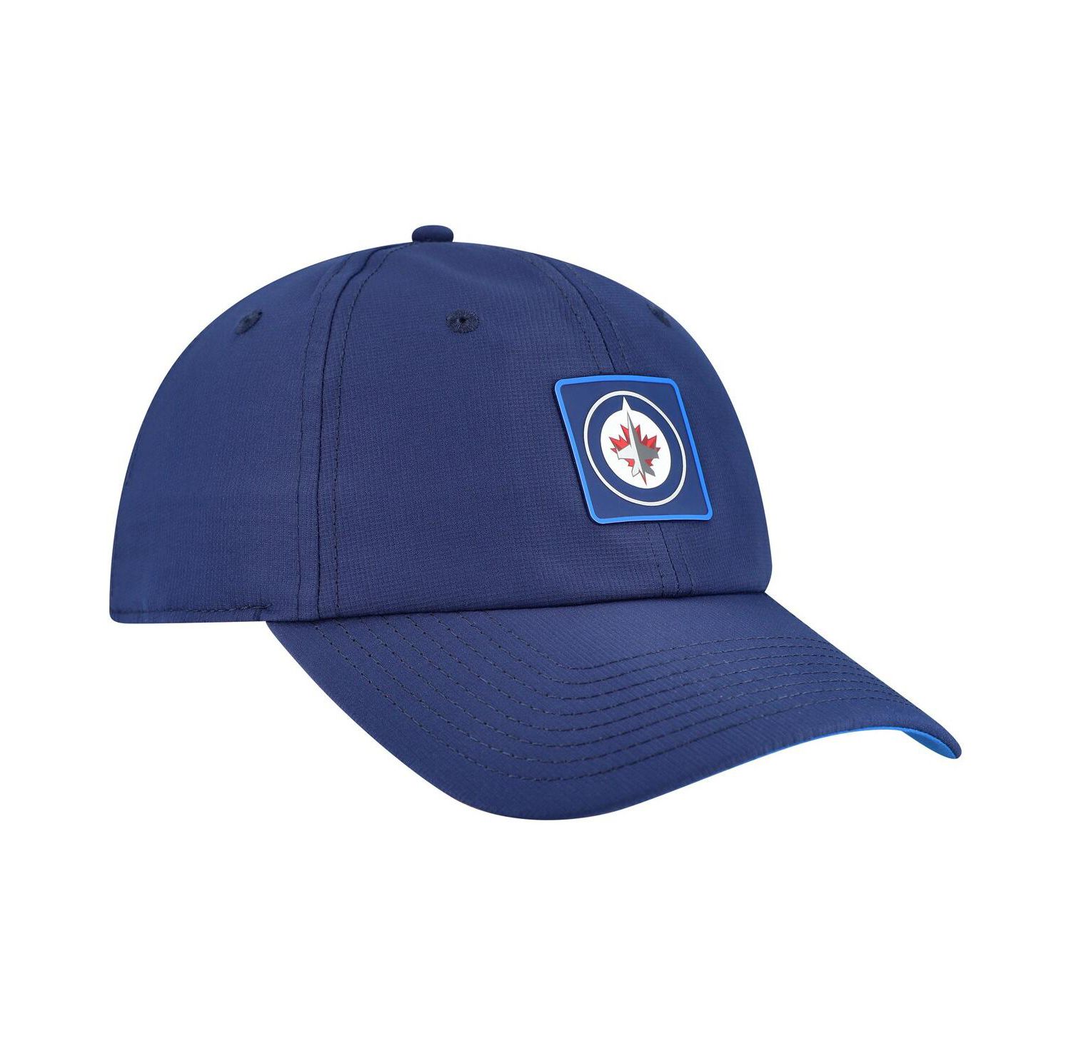 Men's Navy Winnipeg Jets Authentic Pro Rink Adjustable Hat
