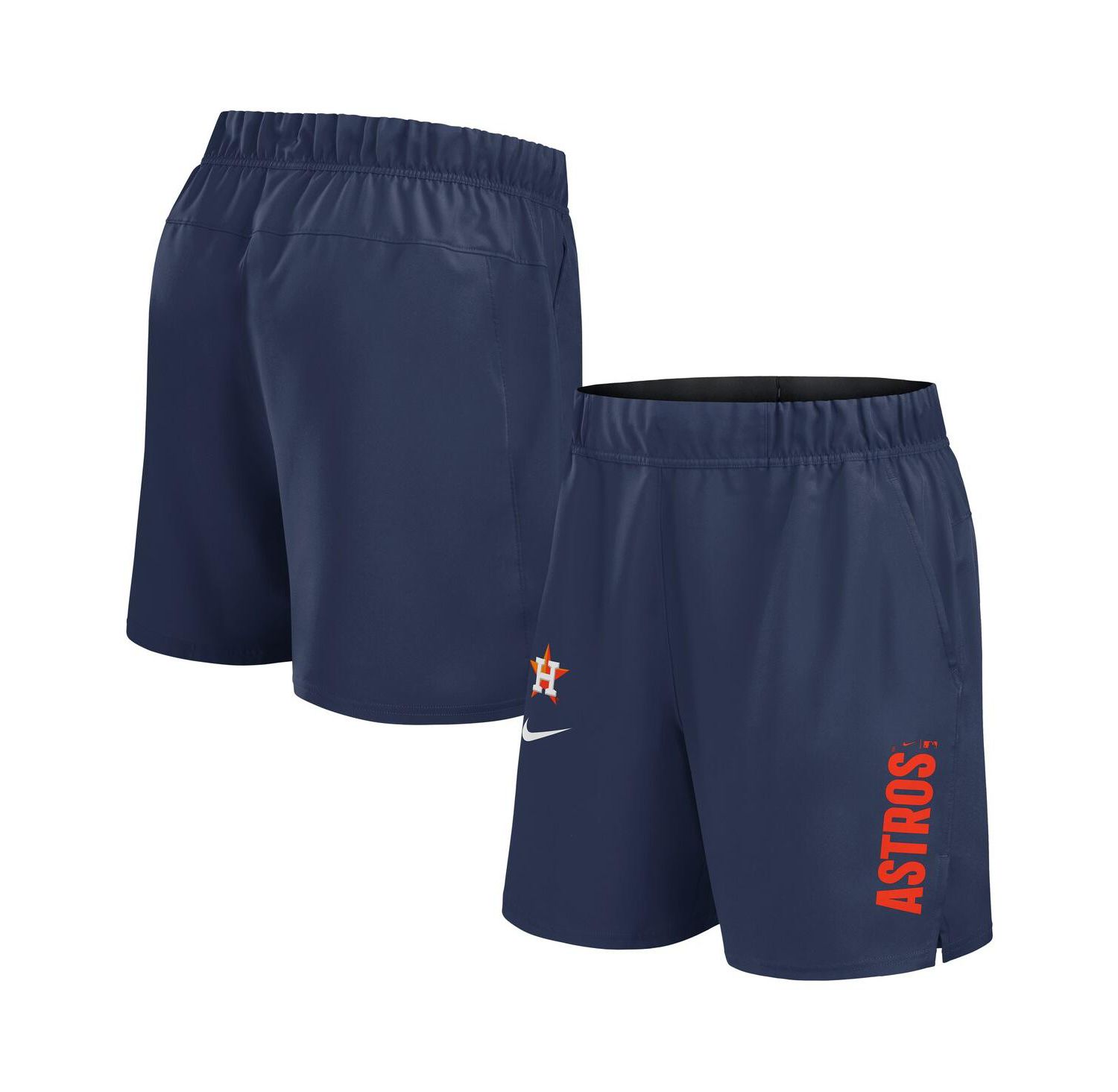 Men's Navy Houston Astros Woven Victory Performance Shorts