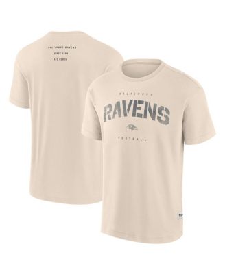 Fanatics - Men's Cream Baltimore Ravens Elements Weathered Tonal Future Ground T-Shirt